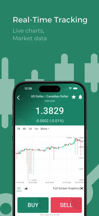 Currency Exchange app — feature screen