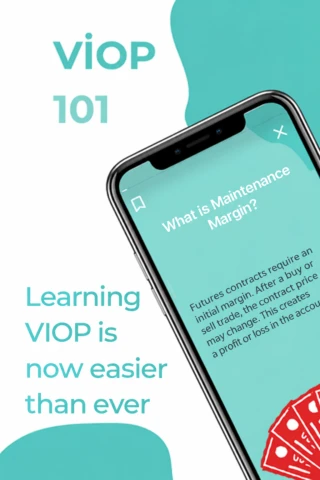 VIOP 101 app — main screen